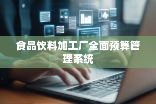 食品饮料加工厂全面预算管理系统