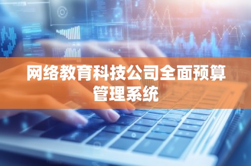 网络教育科技公司全面预算管理系统