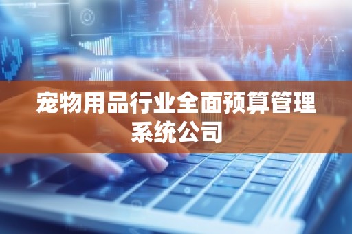 宠物用品行业全面预算管理系统公司