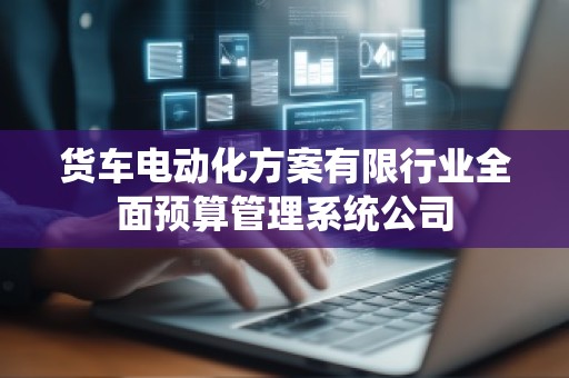货车电动化方案有限行业全面预算管理系统公司