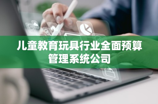 儿童教育玩具行业全面预算管理系统公司