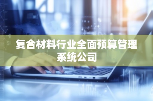 复合材料行业全面预算管理系统公司