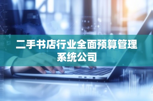 二手书店行业全面预算管理系统公司