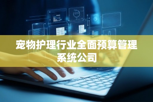 宠物护理行业全面预算管理系统公司